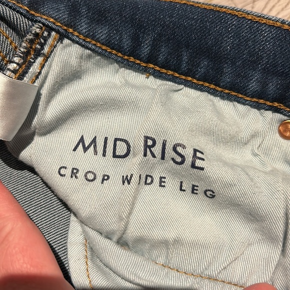Lucky🍀Brand Mid Rise Crop Wide Leg, 4/27 - Picture 4 of 8